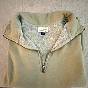 Universal Thread Half-Zip Pullover - Green
